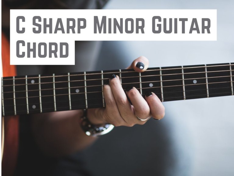 How To Play C Sharp Minor Guitar Chord