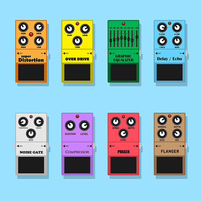Different Types of Guitar Pedals
